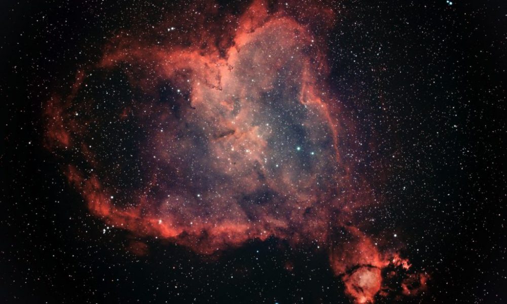 C40-42 Heart Nebula - 7 and a half hours from backyard